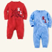 wholesale girls  brand name clothing-POLO ROMPER