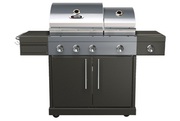 Bbqtek Grill,  Replacement Grill Parts For 63 000 BTU Double Lid LP Gas