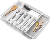 Expandable Silverware Organizer Tray