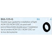 Double layer gasket for installation of light ACM-125/ACM-125C on pool