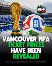 FIFA World Cup 2  Tickets Available – Vancouver