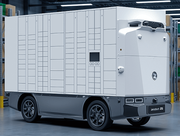 Z5 Multi-Locker Robovan - Driverless Delivery Vans | Zelostech